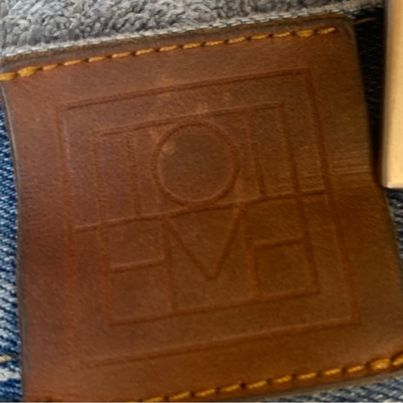 Toteme Twisted Seam High Rise Cropped Ankle Soft 100% Cotton Denim 25/25 Luxury - Picture 6 of 16